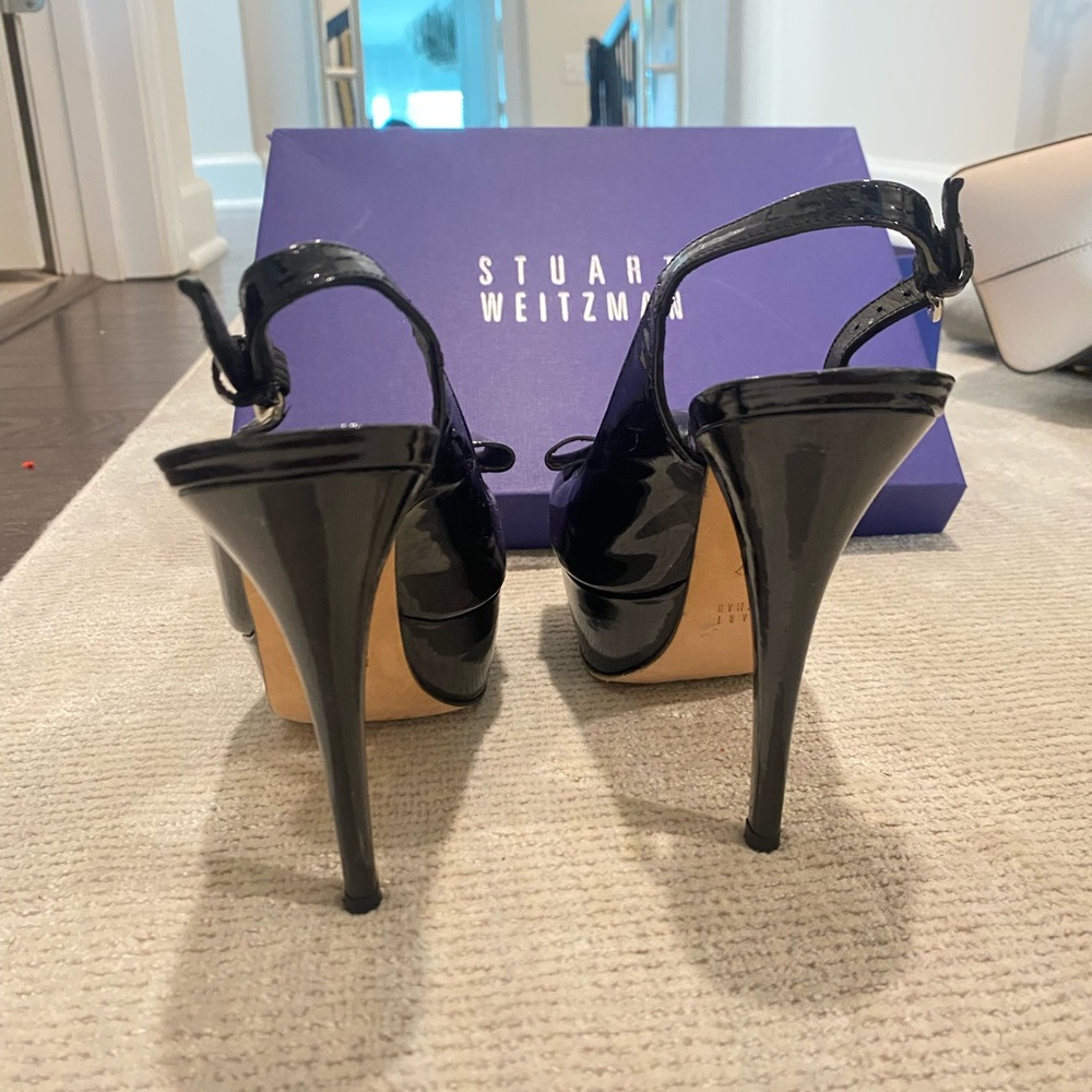 stuart weitzman platform heels
